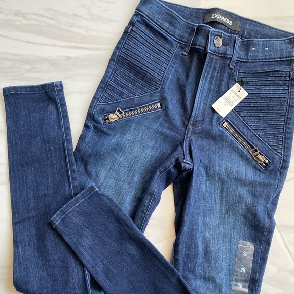 Express High Rise Jean, Size 2R, Stretch - Picture 1 of 8